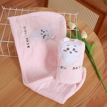 【新品】まじかるちいかわバスタオル まじかるちいかわ ノベルティ バスタオル 変身 ピンク｜Yahoo